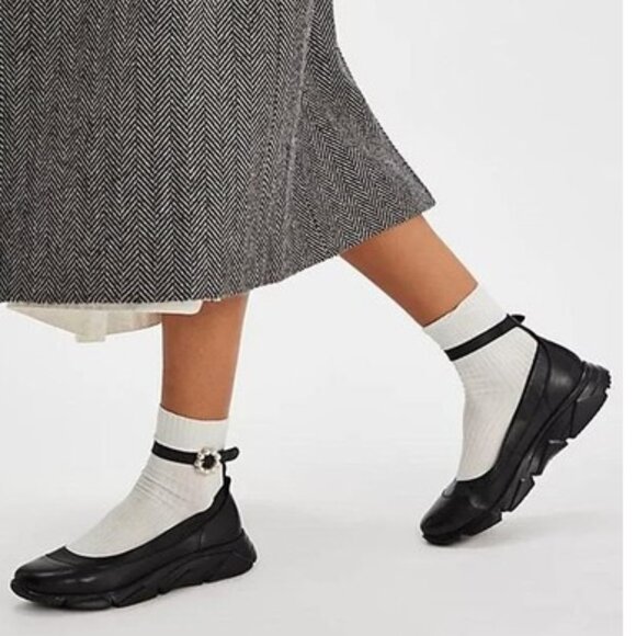 Free People Adventure Ballet Sneaker - Leather (For Women) - Picture 2 of 11